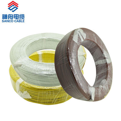 calidad  Tinned  Copper Heat Resistant ETFE Tefzel Insulated Wire Fábrica