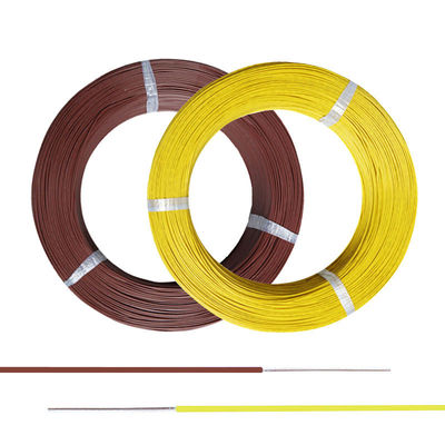 calidad  FEP 24 Gauge Solid Core Wire Silver Plated High Voltage Fábrica