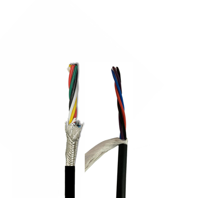 calidad  High Flex Robotic Cable Multi Core Electrical Cable ETFE Insulation PUR Jacket Fábrica