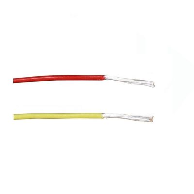 0.5mm2 220V Rated Voltage PTFE Insulated Wire with Silver Coating and 11 Colors for Electronic Appliances
