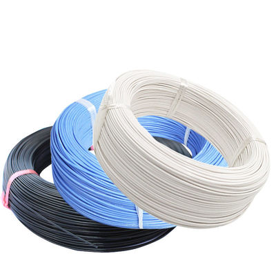Cable unifilar aislado con PFA calibre 20 AWG, con clasificación AC600V para aplicaciones de alta temperatura