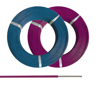 Cables aislados PFA de cobre plateado de alta temperatura con múltiples tamaños AWG AC600V con opciones de núcleo 1-5