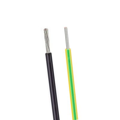 Cables aislados de núcleo único PFA con calibre de alambre de 36awg ~ 3 / 0awg Resistencia química y baja fricción