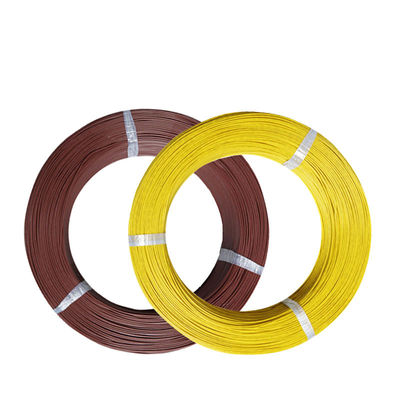 22AWG PFA Cables de cobre plateados aislados con voltaje nominal AC600V para aplicaciones de 1-5 núcleos en tamaños de 0,05-6 mm2