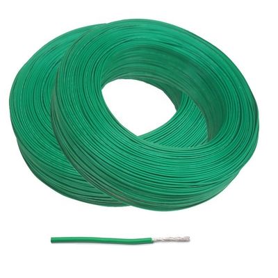 24awg 19/36 alambre de cobre plateado aislado PFA con 9 colores disponibles