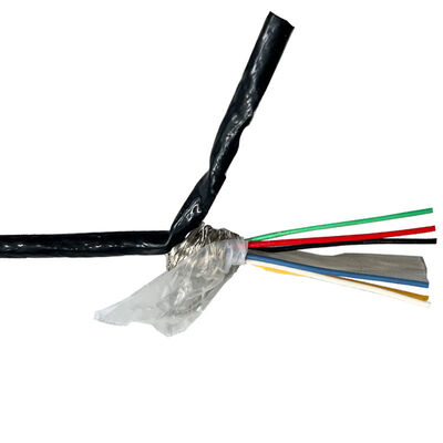 26AWG Alambre aislado multicoro ETFE resistente a altas temperaturas y cable trenzado Tefzel