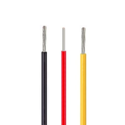 Cable de cobre estañado de 14-20 AWG con resistencia a la radiación y tensión nominal de 600 V, cable Tefzel aislado con ETFE