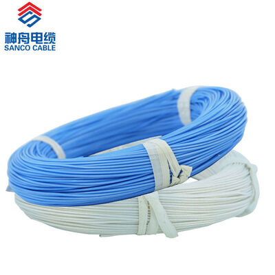 Cable de cobre plateado con plata PTFE Hightemp de 7/0,2 mm