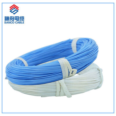 Cable de cobre plateado con plata PTFE Hightemp de 7/0,2 mm