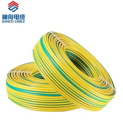 Cableado eléctrico fijo de núcleo duro BV, cable doméstico recubierto de PVC