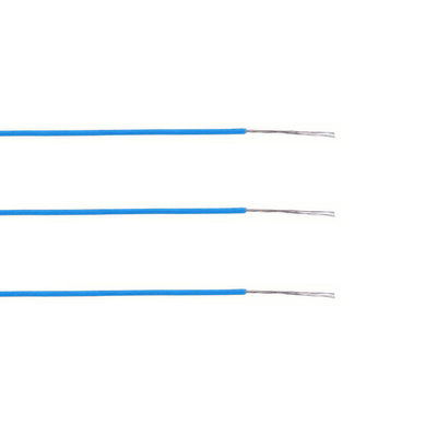 El color azul FEP aisló el alambre de cobre sólido de la base del indicador del alambre 18