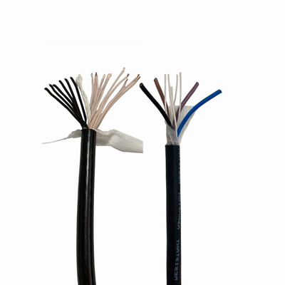 el cable robótico del PVC 105C trenzó el alambre de cobre 300V flexible estupendo