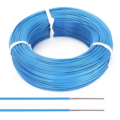 El color azul PFA aisló Wires16 18 alambre de alta temperatura del alambre sólido de la base de 14 indicadores