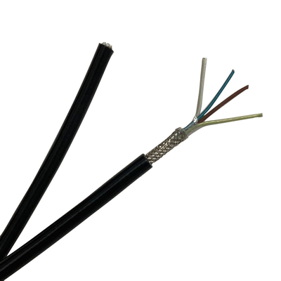 baja tensión de control 200C del cable del PVC de control de la base multifilar del cable 3