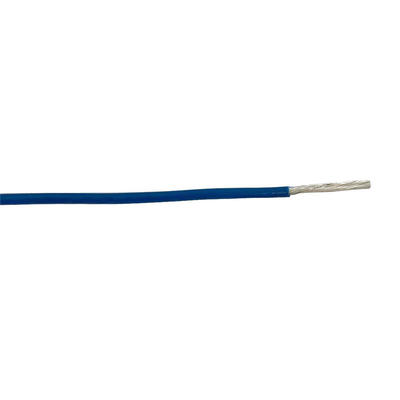 El alambre de la temperatura alta del AWG del azul 30 trenzó a Tin Coated Copper Wire
