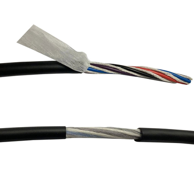 La base robótica del cable 4 de la envoltura del PVC protegió alto flexible del cable