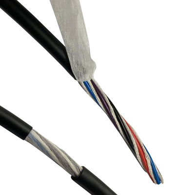 La base robótica del cable 4 de la envoltura del PVC protegió alto flexible del cable