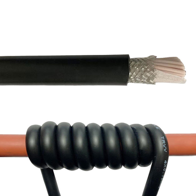 El cable de Ethernet multifilar flexible de los cables de cadena de la fricción PUR protegió el aceite resistente